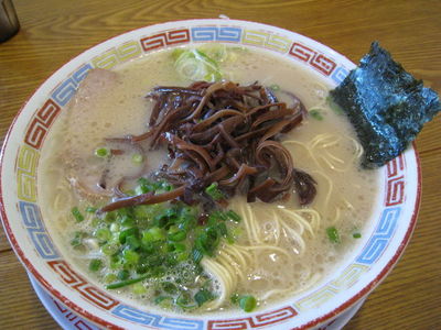 とんこつらーめん 風雲のキクラゲラーメン
