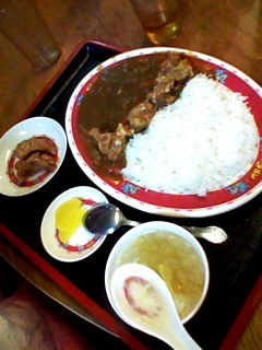 ドラゴンのから揚げ カレー